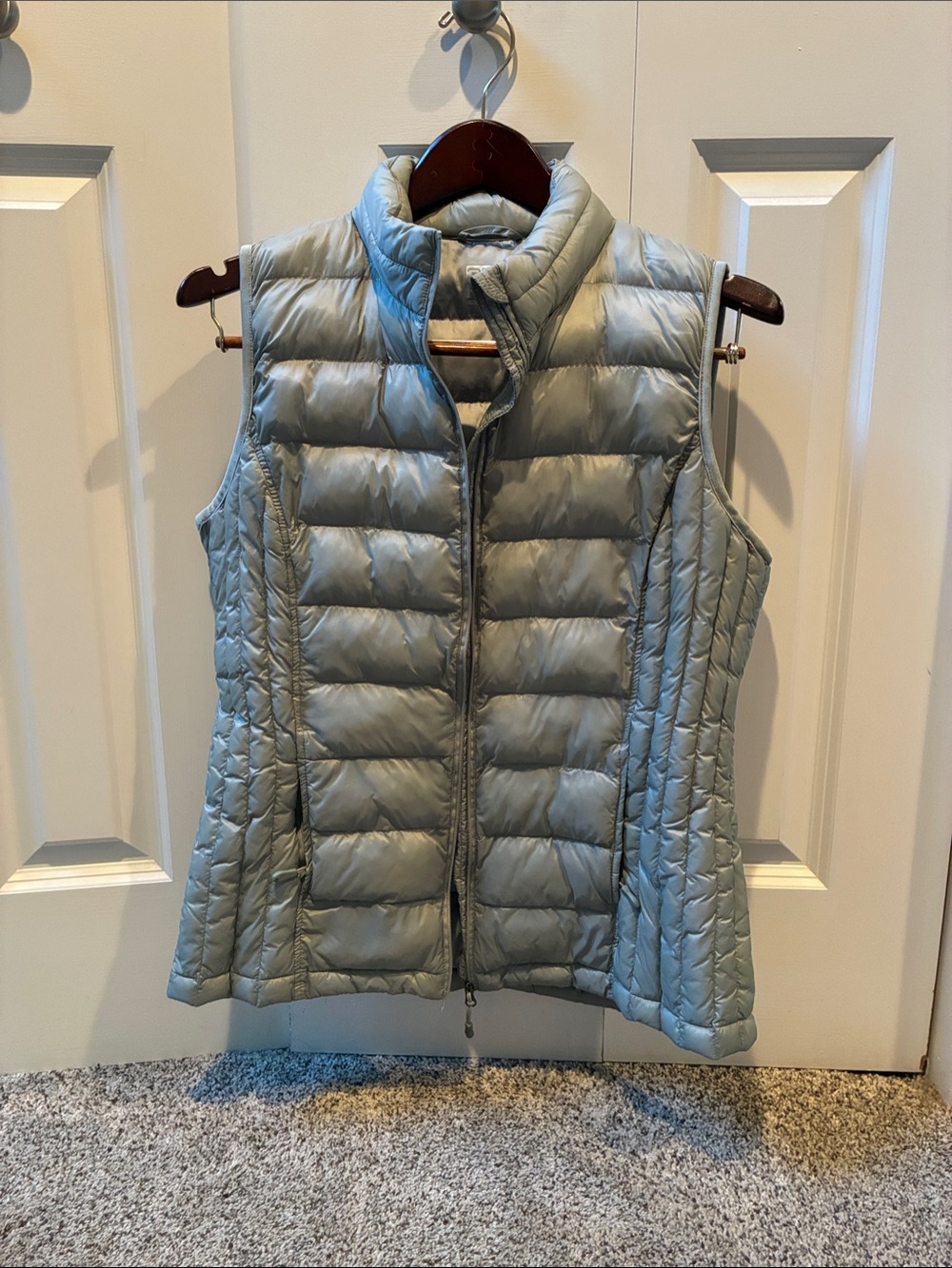 32 Degrees Pale green Quilted Packable Women's Vest